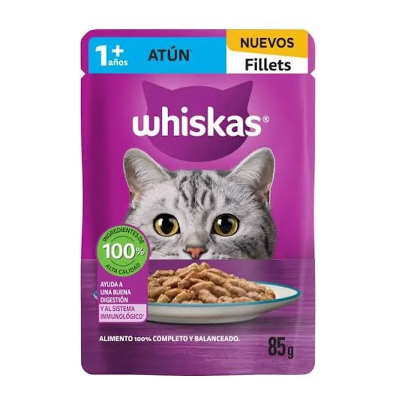 Whiskas Fillets de atún x12