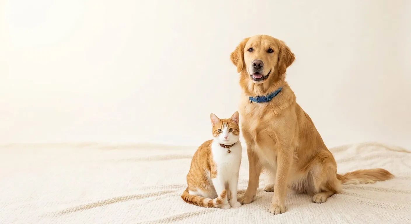 Perro y gato juntos